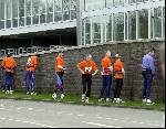 ATLETIEK; CITY-PIER-CITYLOOP; DEN HAAG 24 MAART 2001 Sanitaire stop
Copyright; Soenar Chamid