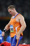 15-08-2008 ATLETIEK:OLYMPISCHE SPELEN 2008:BEIJING
Rutger Smith komt met een negende plaats te kort voor de eindstrijd kogelstoten

Foto: Soenar Chamid