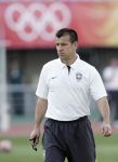 03-08-2008 VOETBAL:TRAINING BRAZILIE:SHENYANG
(NETHERLANDS ONLY)
Dunga

Foto: CSPA