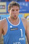 28-08-2010 BEACHVOLLEYBAL: SWATCH WORLD TOUR 2010: SCHEVENINGEN
Teleurstelling bij Daan Spijkers

Foto: Ren� Pieterse