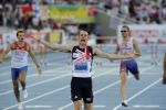 31-07-2010 ATLETIEK:EUROPEAN CHAMPIONSHIPS:BARCELONA
David Greene GBR wint de 400 meter horden bij de mannen

Foto: Soenar Chamid
