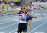 31-07-2010 ATLETIEK:EUROPEAN CHAMPIONSHIPS:BARCELONA
David Greene GBR wint de 400 meter horden bij de mannen

Foto: Soenar Chamid