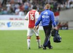 31-07-2010 VOETBAL: JOHAN CRUIJFF SCHAAL: AJAX - FC TWENTE: AMSTERDAM
Luis Suarez krijgt een rode kaart en verlaat het veld.

Foto: Sander Chamid