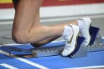 07-02-2010 ATLETIEK: AA-DRINK NK INDOOR:APELDOORN
detail spikes startblok

Foto: Soenar Chamid