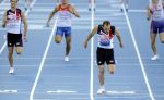 31-07-2010 ATLETIEK:EUROPEAN CHAMPIONSHIPS:BARCELONA
David Greene GBR wint de 400 meter horden bij de mannen

Foto: Margarita Bouma