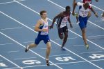 29-07-2010 ATLETIEK:EUROPEAN CHAMPIONSHIPS:BARCELONA

Christophe Lemaitre wint de halve finale 200 mter.
Foto: Peter van der Ham
