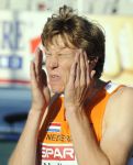 27-07-2010 ATLETIEK:EUROPEAN CHAMPIONSHIPS:BARCELONA
Martin Nuijens pept zich op voor een sprong

Foto: Margarita Bouma