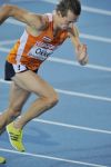 29-07-2010 ATLETIEK:EUROPEAN CHAMPIONSHIPS:BARCELONA
Arnoud Okken gaat struikelend over de finish van de 800 meter

Foto: Margarita Bouma