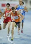 29-07-2010 ATLETIEK:EUROPEAN CHAMPIONSHIPS:BARCELONA
Arnoud Okken gaat struikelend over de finish van de 800 meter

Foto: Soenar Chamid