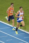 29-07-2010 ATLETIEK:EUROPEAN CHAMPIONSHIPS:BARCELONA

Eelco Sintnicolaas op de 1500, in een rechtstreeks duel met de latere winnaar Romain Barras. Eelco wint zilver.

Foto: Peter van der Ham
