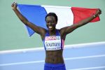 31-07-2010 ATLETIEK:EUROPEAN CHAMPIONSHIPS:BARCELONA
Myriam Soumare FRA wint de 300 meter bij de vrouwen

Foto: Margarita Bouma