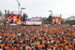 13-07-2010 VOETBAL: HULDIGING NEDERLANDS TEAM MUSEUM PLEIN: AMSTERDAM
Overzicht publiek Museum plein

Foto: Sander Chamid