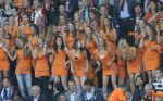 01-06-2010 VOETBAL:VRIENDSCHAPPELIJK NEDERLAND-GHANA:ROTTERDAM
Bavaria Babes

Foto: Sander Chamid