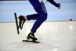 21-03-2010 SCHAATSEN: ESSENT ISU WK ALLROUND: HEERENVEEN 
start, klapschaats

Foto: Soenar Chamid