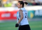 05-09-2010 : HOCKEY : BDO FIH WORLD CUP HOCKEY WOMEN 2010 : DUITSLAND - NEDERLAND : ROSARIO (ARGENTINIE)
Tina Bachmann.
Foto : Ben Haeck