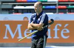 08-09-2010 : HOCKEY : BDO FIH WORLD CUP HOCKEY WOMEN 2010 : TRAINING NEDERLANDS ELFTAL : ROSARIO (ARGENTINIE)
Taco van den Honert (assistent trainer).
Foto : Ben Haeck