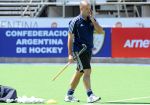 08-09-2010 : HOCKEY : BDO FIH WORLD CUP HOCKEY WOMEN 2010 : TRAINING NEDERLANDS ELFTAL : ROSARIO (ARGENTINIE)
Taco van den Honert (assistent trainer).
Foto : Ben Haeck