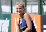 08-09-2010 : HOCKEY : BDO FIH WORLD CUP HOCKEY WOMEN 2010 : TRAINING NEDERLANDS ELFTAL : ROSARIO (ARGENTINIE)
Sophie Polkamp.
Foto : Ben Haeck