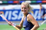 08-09-2010 : HOCKEY : BDO FIH WORLD CUP HOCKEY WOMEN 2010 : TRAINING NEDERLANDS ELFTAL : ROSARIO (ARGENTINIE)
Sophie Polkamp.
Foto : Ben Haeck