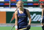 08-09-2010 : HOCKEY : BDO FIH WORLD CUP HOCKEY WOMEN 2010 : TRAINING NEDERLANDS ELFTAL : ROSARIO (ARGENTINIE)
Janneke Schopman.
Foto : Ben Haeck