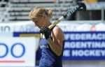 08-09-2010 : HOCKEY : BDO FIH WORLD CUP HOCKEY WOMEN 2010 : TRAINING NEDERLANDS ELFTAL : ROSARIO (ARGENTINIE)
Janneke Schopman.
Foto : Ben Haeck