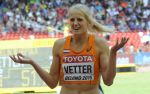 23-08-2015 ATLETIEK: IAAF WORLD CHAMPIONSHIPS: BEIJING PEKING 
Anouk Vetter (NED) tijdens het onderdeel speerwerpen - Zevenkamp vrouwen. Hier gooit ze verrrassend 51,78m.

Foto: Margarita Bouma