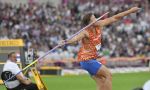 12-08-2017 ATLETIEK: IAAF WORLD CHAMPIONSHIPS LONDON 2017: LONDEN
Pieter Braun (NED) is tevreden over zijn worp bij het speerwerpen onderdeel van de tienkamp

Foto: Margarita Bouma
