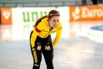 26-12-2021 SCHAATSEN: OLYMPISCH KWALIFICATIE TOERNOOI: HEERENVEEN
Antoinette de Jong , tweede op de 1000 meter 
Photo by SCS/Soenar Chamid