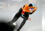 28-12-2021 SCHAATSEN: OLYMPISCH KWALIFICATIE TOERNOOI: HEERENVEEN
Isabelle Grevelt in actie op de eerste 500 meter
Photo by SCS/Soenar Chamid