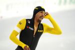 30-12-2021 SCHAATSEN: OLYMPISCH KWALIFICATIE TOERNOOI: HEERENVEEN
Serge Yoro in actie tijdens de 1500 meter
Photo by SCS/Soenar Chamid