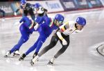 17-02-2024 SCHAATSEN: ISU WK AFSTANDEN: CALGARY
Bart Swings (BEL) in action on Mass Start Men during ISU Single Distance Championships on February 17, 2024 at the Olympic Oval in Calgary, Canada
Photo by SCS/Soenar Chamid