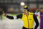 18-01-2015 SCHAATSEN: KPN NK SPRINT: GRONINGEN
Hein Otterspeer (Team Lottonl-Jumbo) is de nieuwe kampioen sprint

Foto: Soenar Chamid