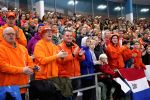 05-01-2024 SCHAATSEN: ISU EK AFSTANDEN: HEERENVEEN
Oranje publiek, supporters, fans 
Photo by SCS/Soenar Chamid