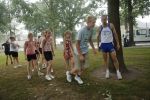 07-07-2006 ATLETIEK:KINDERLOOPGROEP DE LUTTE
Kinderen bereiden zich voor onder leiding van Loopgroep de Luttte op de Dorpsloop.

Foto: Soenar Chamid