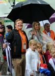 29-07-2012 WIELRENNEN: ROAD RACE: OLYMPISCHE SPELEN OLYMPIC GAMES 2012 LONDON 
Prins Willem Alexander en Maxima en kinderen

Foto: Soenar Chamid