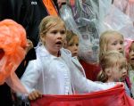 29-07-2012 WIELRENNEN: ROAD RACE: OLYMPISCHE SPELEN OLYMPIC GAMES 2012 LONDON 
Prins Willem Alexander en Maxima en kinderen

Foto: Soenar Chamid