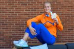 19-07-2022 ATLETIEK: WK ATLETIEK, EUGENE
Anouk Vetter heeft een dag na haar zevenkamp tijd om te ontspannen en haar zilveren medaille te tonen.
Foto: SCS/Erik van Leeuwen