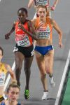 02-03-2023 ATLETIEK: EK INDOOR: ISTANBUL 
Maureen Koster had een paar aanvaringen in de series van de 3000 meter, maar is wel door naar de finale.
Foto: SCS/Erik van Leeuwen