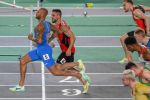 04-03-2023 ATLETIEK: EK INDOOR: ISTANBUL 
Olympisch kampioen Marcel Jacobs als snelste door naar de halve finale 60 meter.
Foto: SCS/Erik van Leeuwen