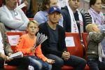 19-11-2017 BASKETBAL: FC BAYERN- BROSE BAMBERG (NETHERLANDS ONLY)
Arjen Robben #10 (FC Bayern Muenchen) met zijn kinderen.

SCS/PIXATHLON (NETHERLANDS ONLY) *** Local Caption ***
