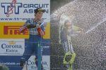 04-09-2005 MOTORSPORT : WORLD CHAMPIONSHIP SUPERBIKE (SBK),  ASSEN

Chris Vermeulen on podium
champagne

FOTO: MARC JANS