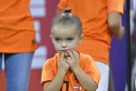 06-09-2018 VOETBAL : VRIENDSCHAPPELIJKE INTERLAND NEDERLAND - PERU : AMSTERDAM
Yolanthe Sneijder-Cabau en haar kinderen bij de afscheidswedstrijd van Wesley

Foto: SCS/Soenar Chamid